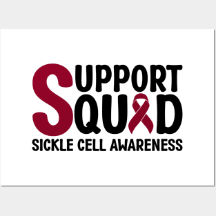 Support Squad Sickle Cell Awareness Posters and Art